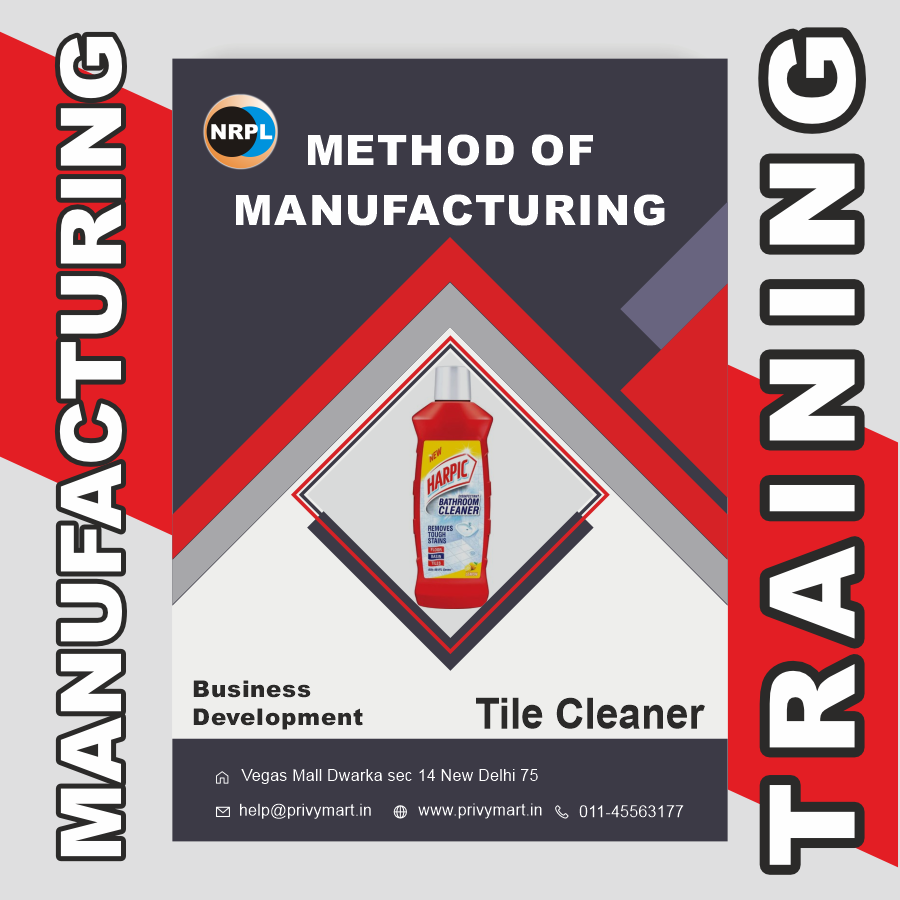 Tile Cleaner Manufacturing Training